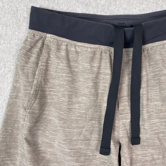 Lululemon Mens L Linerless Shorts Heather Grey - Picture 2 of 6